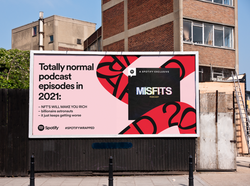 OOH - Misfit Podcast，适用于Spotify包装