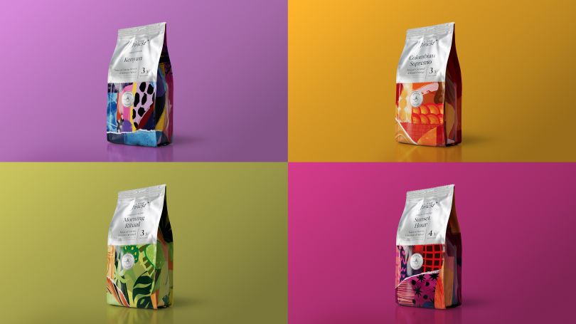Coley Porter Bell为Tesco Best Coffee酿造新鲜身份，庆祝其“负担得起的奢侈品”